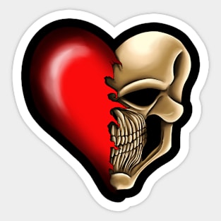 Broken heart Sticker